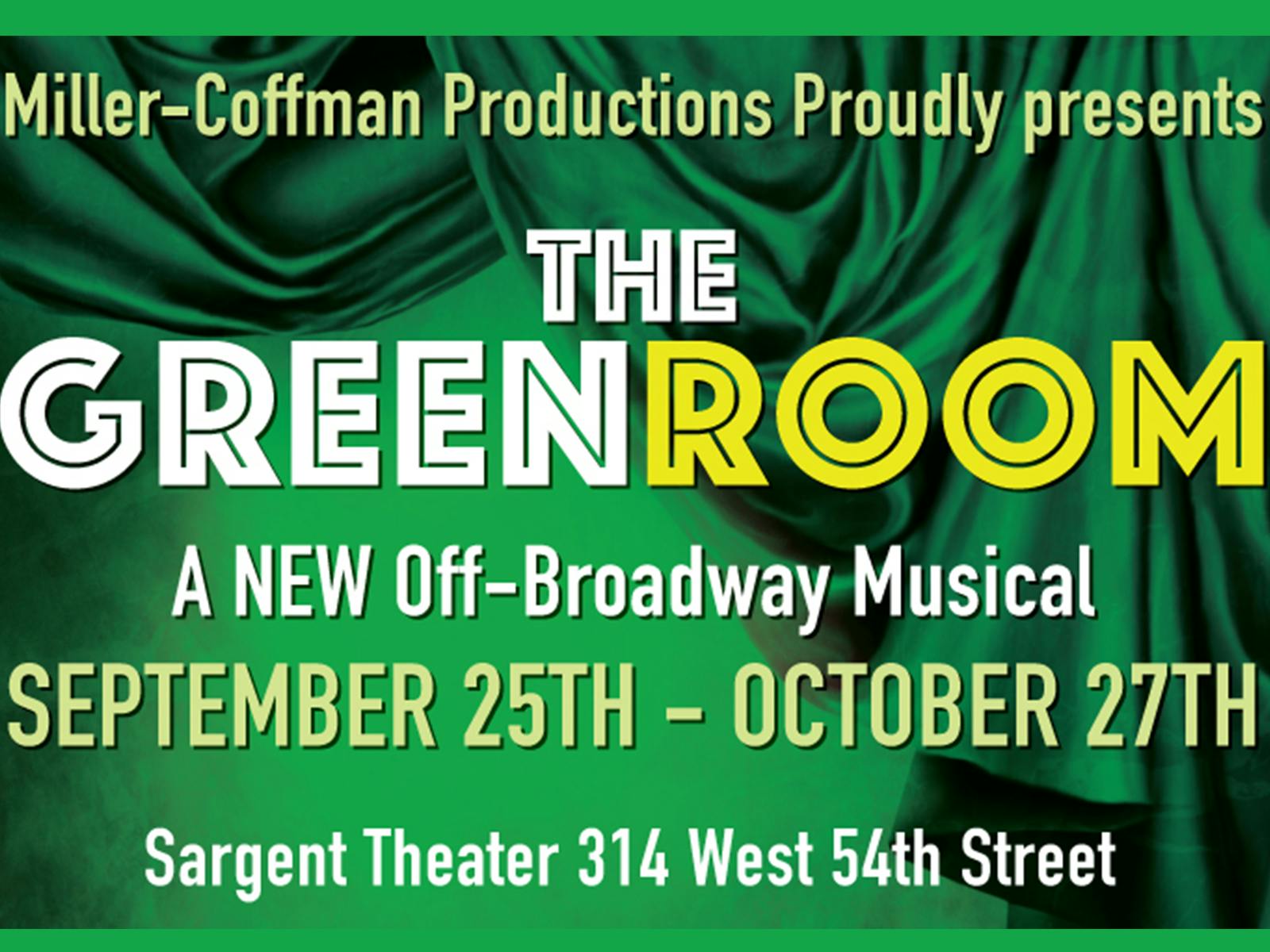 The Green Room Tickets New York Todaytix