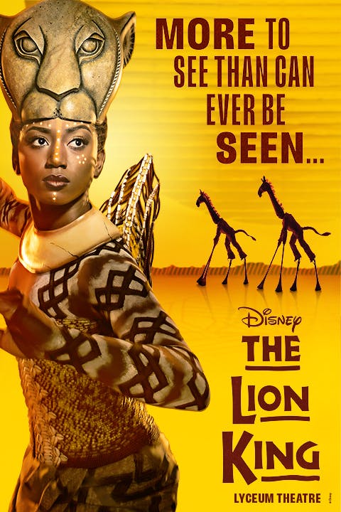 lion king broadway poster